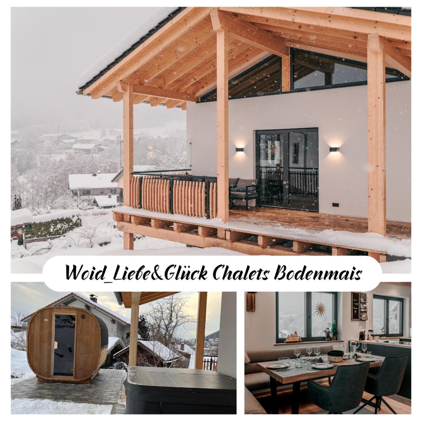 Chalets Woid_Liebe&Glueck Боденмайс Екстериор снимка